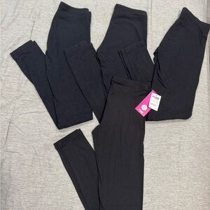 Black Leggings Set
